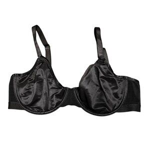 Soma Bra Unbelievable Lift Perfect Coverage‎ Bra 36D Unlined Underwire Black